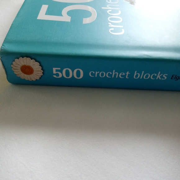 500 Crochet Blocks Book Hard to Find Table Book - Picture 5 of 13